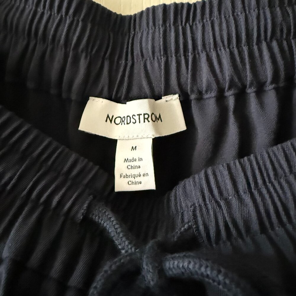 Nordstrom BP Cargo Pants Navy Blue Size Medium EUC